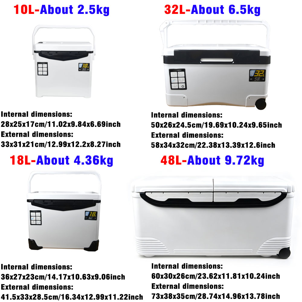 Kotak Pendingin Ikan 10L/18L/3 - Fishing Kayak Crate ulasan dan harga